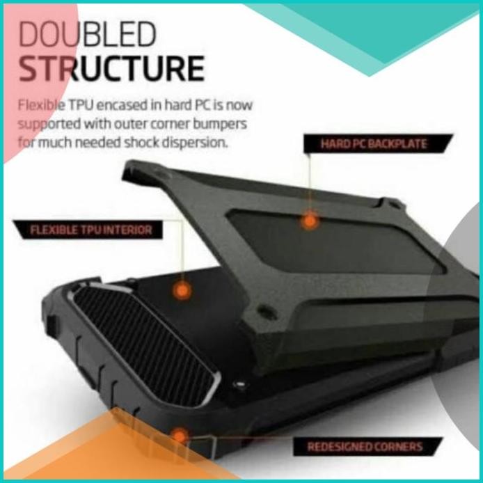 Robot For Oppo A71 Spigen Iron Case Casing Cover Hp BKN Motomo Backdo