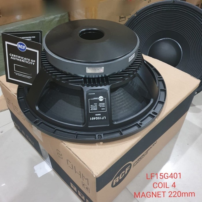 Terlaris Speaker Rcf 15 Inch Voice Coil 4 Inch Baru Karakter Mid Low