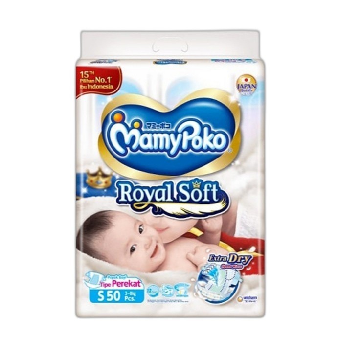 MamyPoko Tape Royal Soft Popok Perekat S50