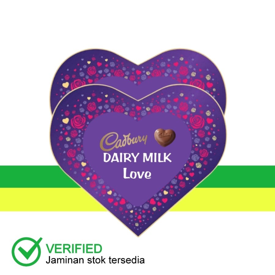 

Cadbury Love Dairy Milk Chocolate 2 x 30 g