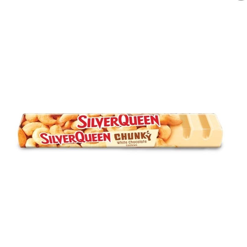 

SilverQueen Chunky Bar White Chocolate Cashew 2 x 95 g - 1 Pics