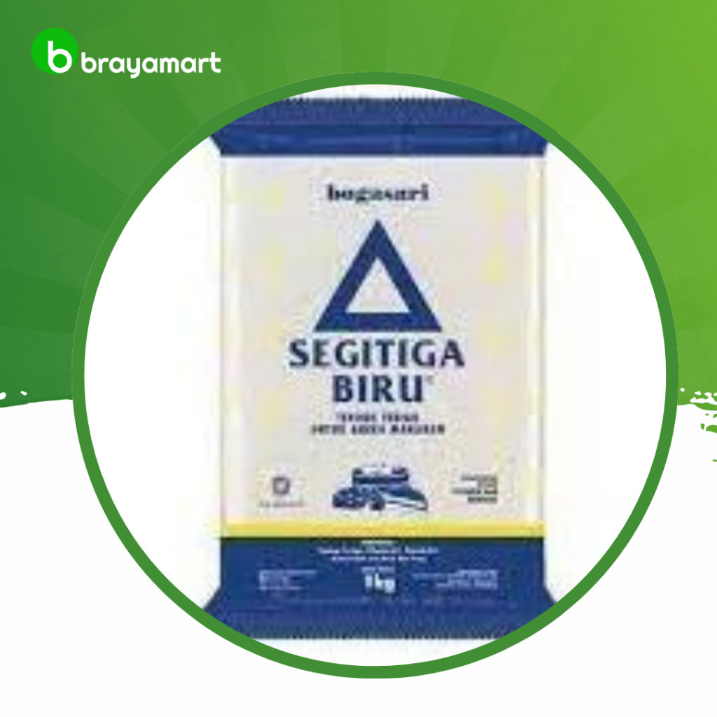 

Terigu Segitiga Biru 1kg Brayamart