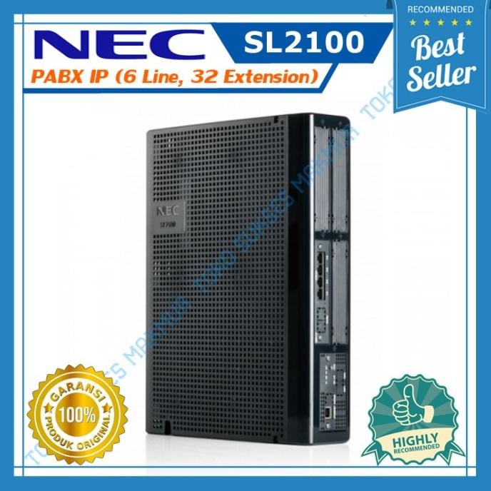 Pabx NEC SL2100 ( 6 Line 32 Extension ) / PABX IP NEC SL-2100