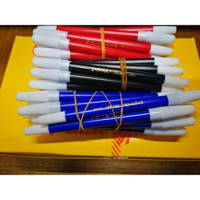 

MURAH!! SPIDOL KECIL SNOWMAN MARKER PENCIL TYPE 12 PCS ORIGINAL QUALITY