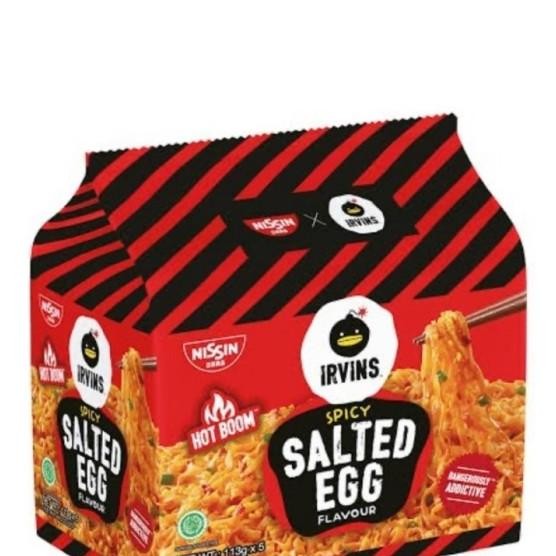 

Nissin Ramen Irvins Ed Egg Noodle Halal Spicy /