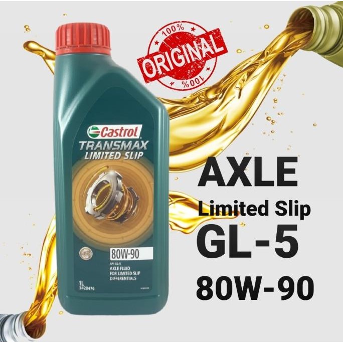 PELUMAS/ OLI MOBIL CASTROL LSD (LIMITED SLIP DEFRENTIAL) SAE 90 HARGA KHUSUS