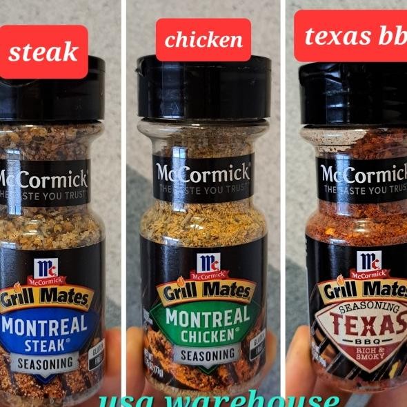 

McCor Grill Mates Montreal Chien Steak Seasoning Bumbu Masak