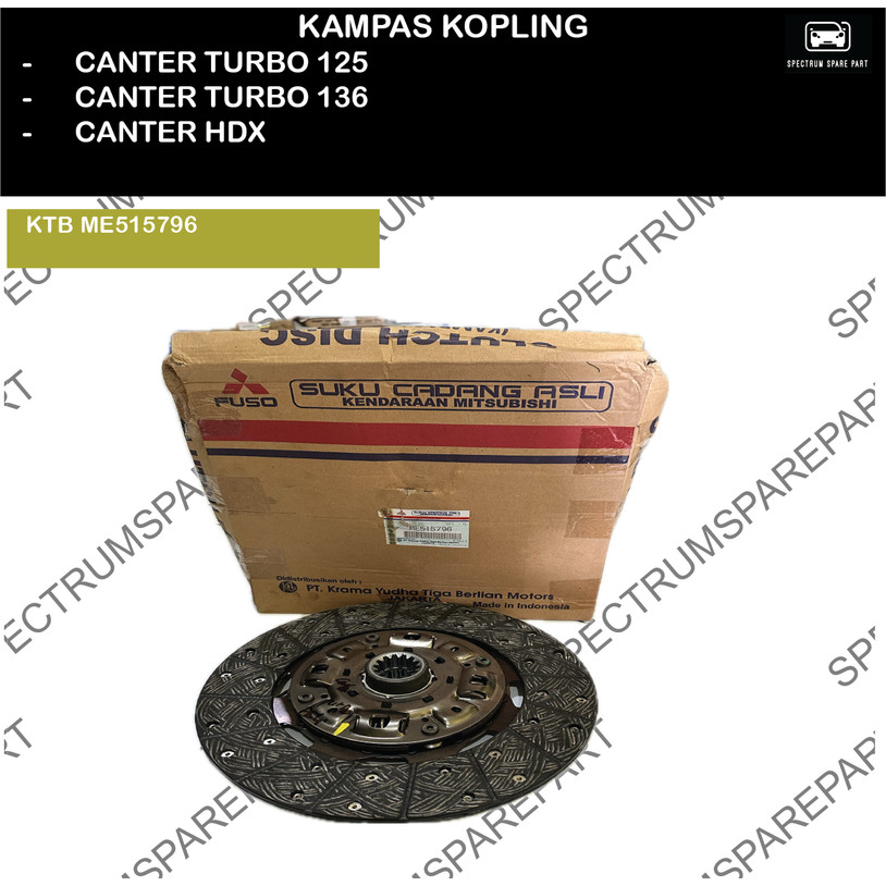 KAMPAS KOPLING CANTER TURBO 125 - 136 - CANTER HDX ORIGINAL