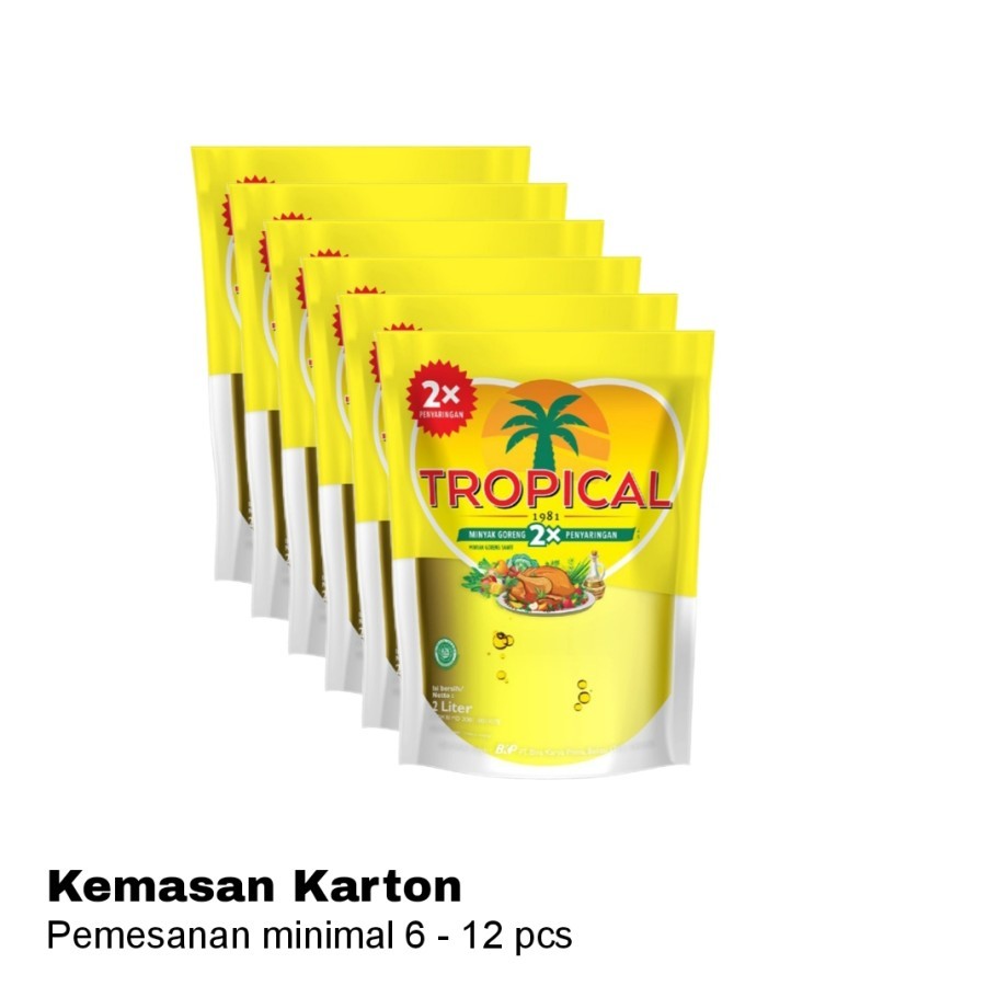 

Tropical Minyak Goreng Sawit 2 L - Karton