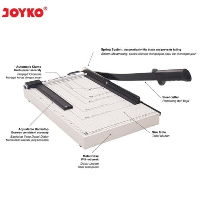 

Alat Pemotong Kertas F4 JOYKO PC2638 F4/Paper Cutting F4 JOYKO Cutter