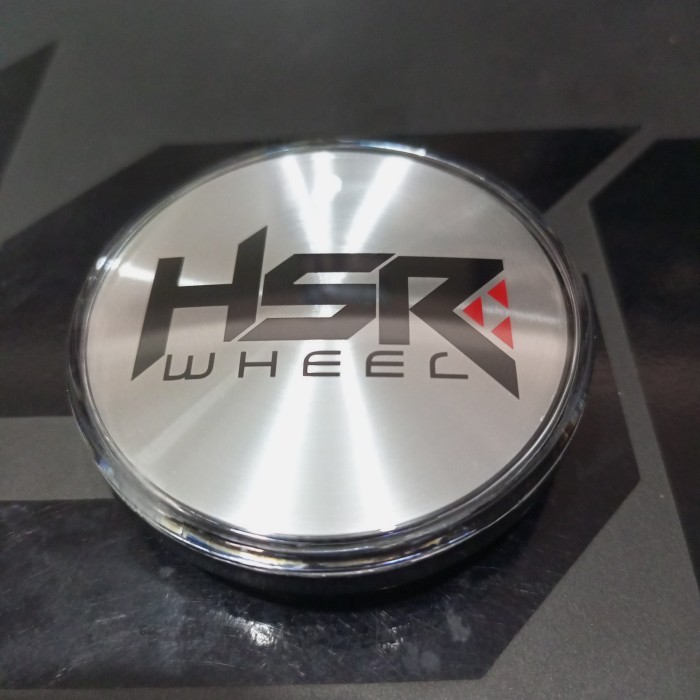 DOP FLOATING CAP HSR WHEEL TUTUP VELG MOBIL WARNA SILVER MURAH