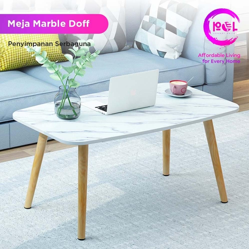 Meja Ruang Tamu Minimalis | Coffee Table | Meja Estetik Nordic | Meja IKEA