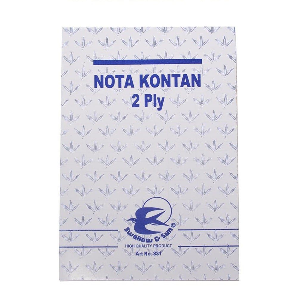 

Gramedia Cirebon - SWALLOW+SUN NOTA KONTAN NCR 1/4F R2 - 831