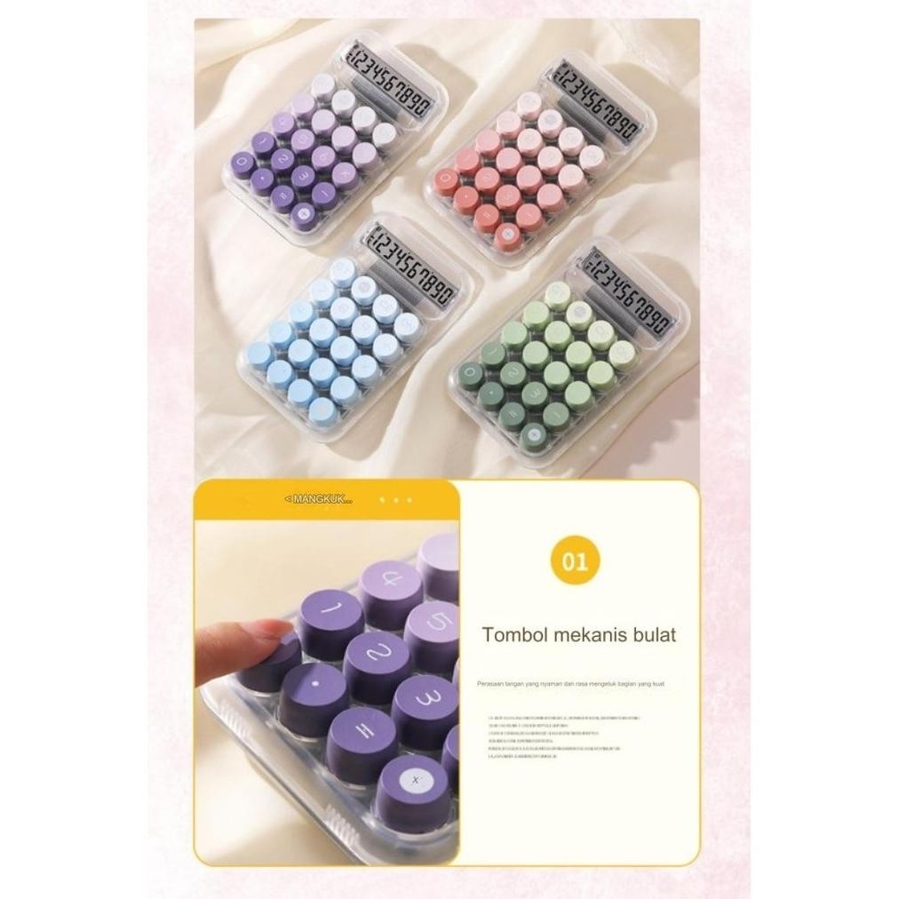 

edf-62 Kalkulator Warna Ombre Display Besar Korea Dopamin, Kalkulator Mekanik, Kalkulator Warna Manis Sale