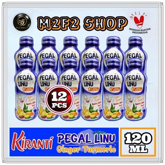 

Kiranti Minuman Kesehatan Pegal Linu Honey Ginger 120 ml (12 Pcs)