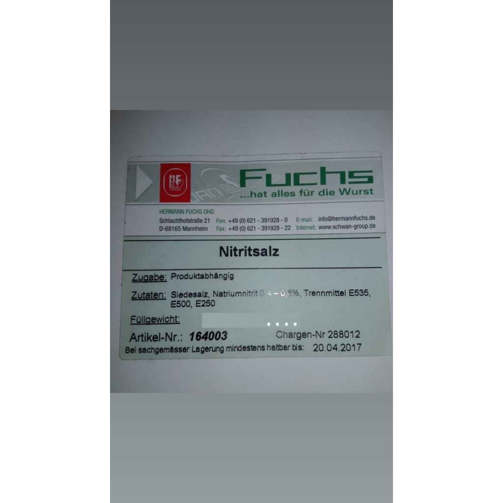 

Garam Nitrit Pink Salt Cure Salt - Adelineez