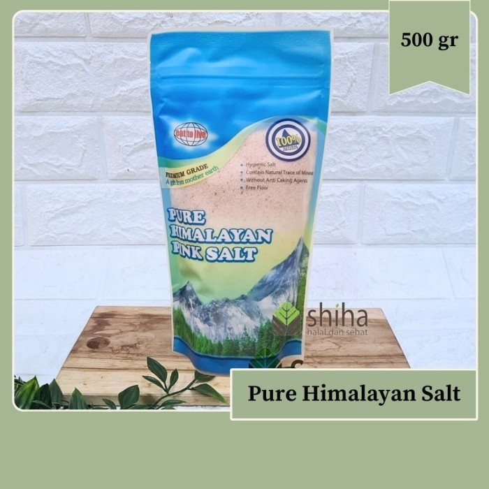 

Rock Salt Himalayan / Garam Himalayan 500Gr - Adelineez