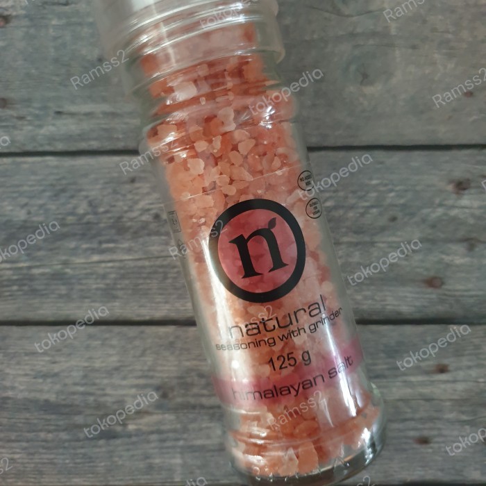 

Natural Himalayan Salt Spicegrinder Bottle Penggiling Botol Garam - Adelineez
