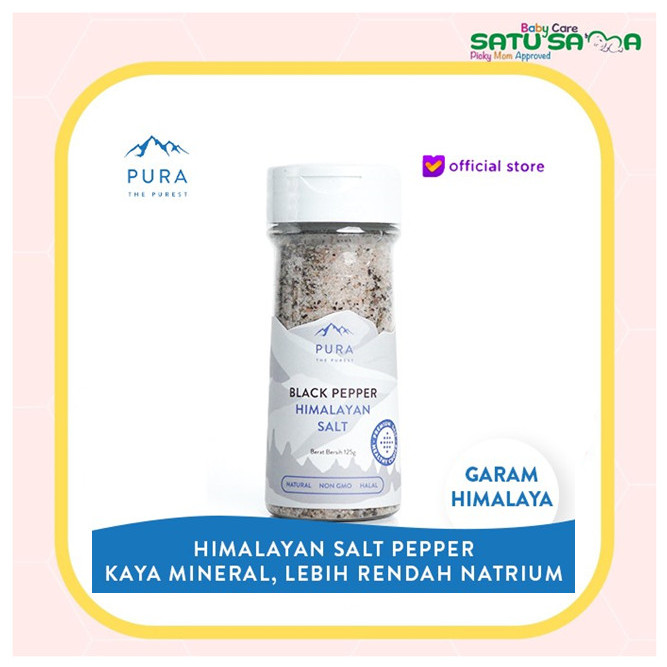 

Pura Salt Himalayan Botol 125 G - Adelineez