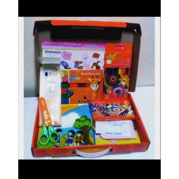 

ad-532 Paket Alat Tulis lengkap untuk Anak TK PAUD dan RA Grafie Grosir Murah Termurah