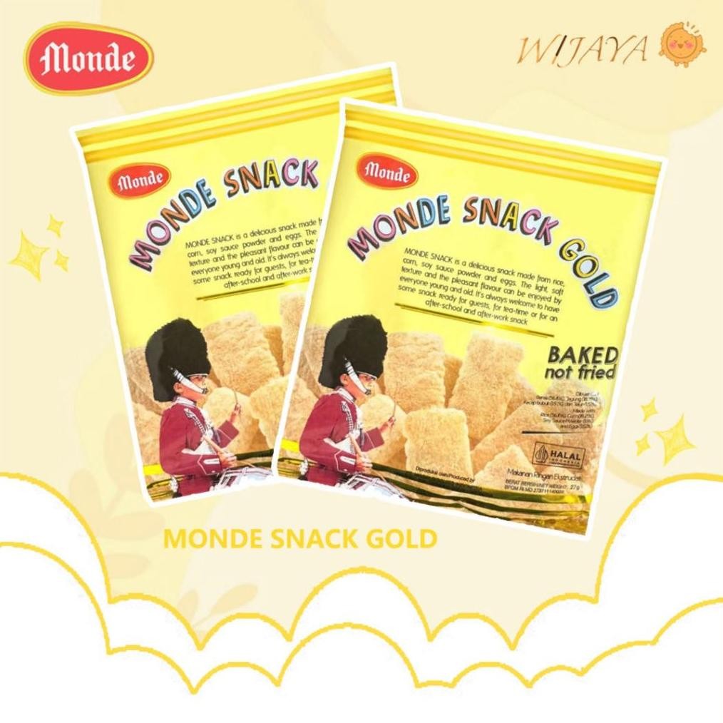 

Monde Serena snack gold isi bersih 27gr