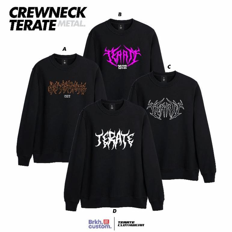 Terlaris Crewneck Terate Konsep Metal Jaket Psht Jaket Terate Jaket Sh