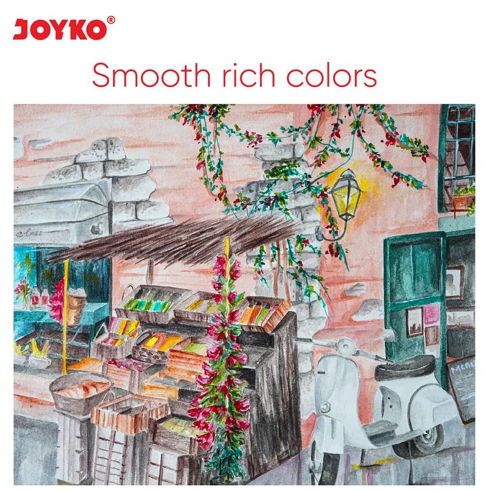 

Bisa COD Joyko TITI Acrylic Colour 12 18 24 36 Warna / Cat Akrilik Joyko SET ACC-12ML Terlaris