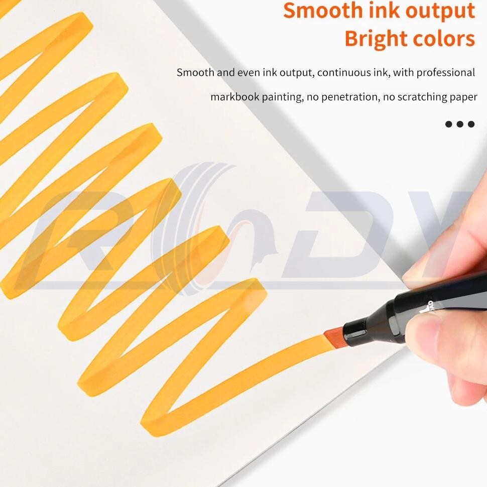 

sd-5 Ready+Bisa dikirim hari iniTouch 60/80 Color Sketch Pen Universal Double-ended Marker Set Animated Marker Sketch Pen Premium