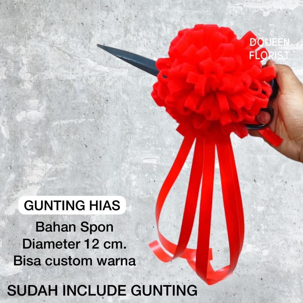 

Un04 Pita peresmian gunting pita opening pita satin Tille merah set gunting pita grand opening set lengkap gunting peresmian siap pakai Berkualitas