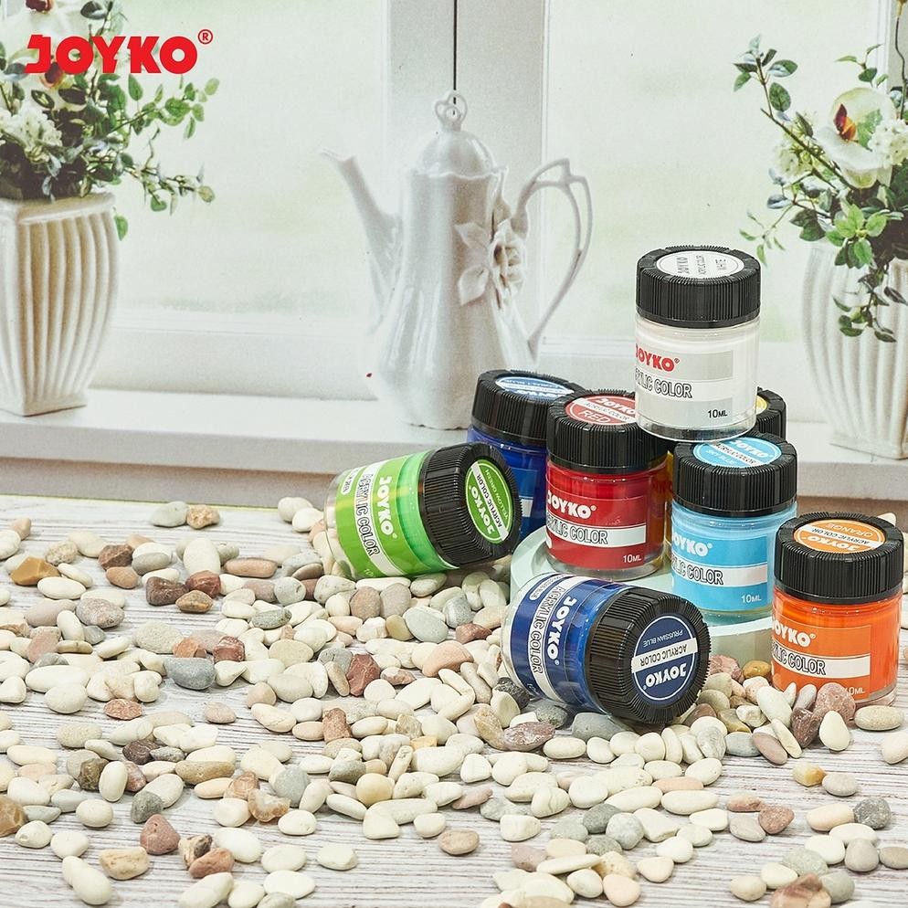 

ZAI-2530 [SET] JOYKO 12 ACRYLIC ACC-10ML-12C Hemat