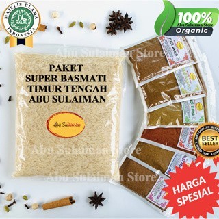 

Sale Paket Super Beras Basmati 1 Kg + Bumbu Kebuli Briyani Kabsah Mandhi