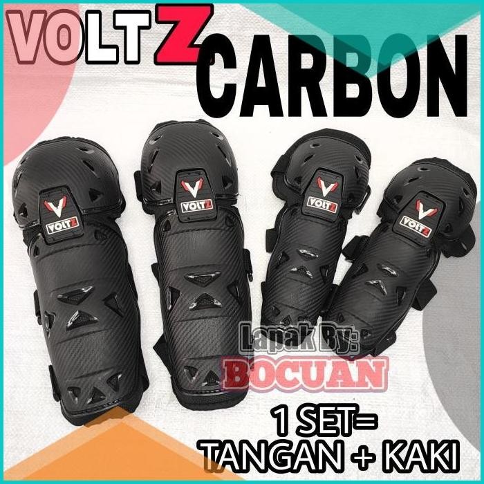 dekker voltz tangan lutut kaki deker trail motor cross skate sepeda 1