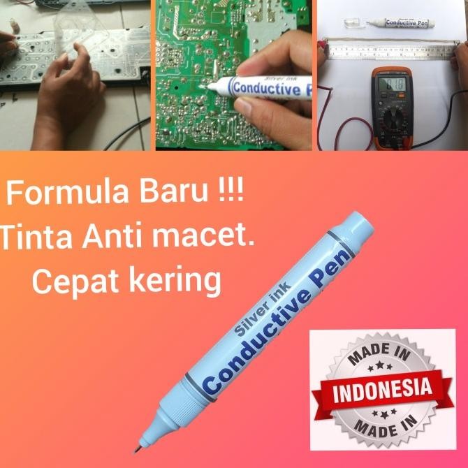 

SILVER CONDUCTIVE PEN / IRON PEN ,PENYAMBUNG JALUR PCB ORIGINAL DAN TERPERCAYA