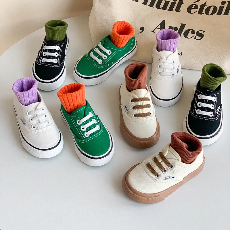 

Sepatu Kanvas Bayi Versi Korea Musim Semi Musim Gugur Gaya Baru Pedal Anak-anak Kasual Papan Anak Laki-laki Perempuan Taman Kanak-kanak Putih |87577BA3|