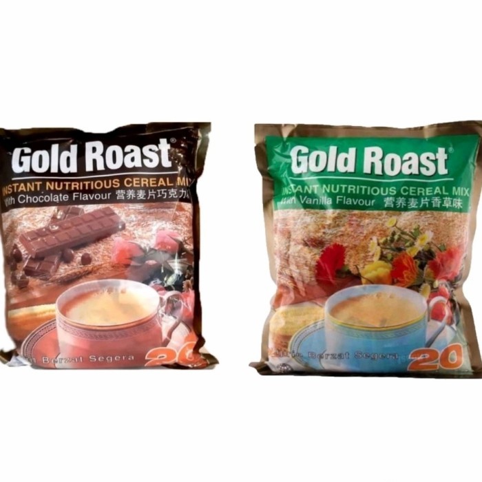 

Gold Roast Instan Nutritious Cereal Mix Chocolate / Sereal Instan