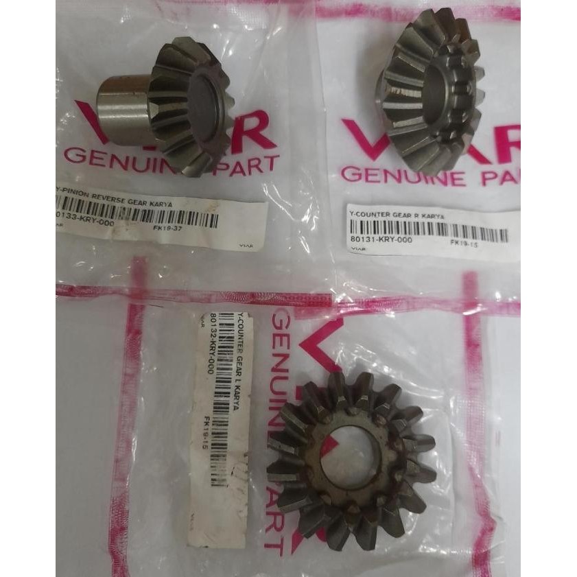 Viar Genuine Parts, Gear Pinion Set Gardan Depan, New Karya 150, 200,