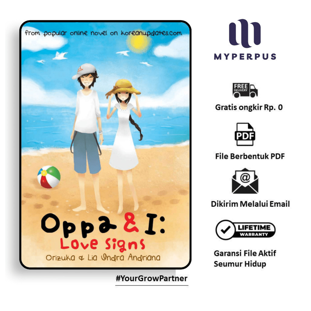 

644. Oppa I Love Signs (Orizuka Lia Indra Andriana) Book