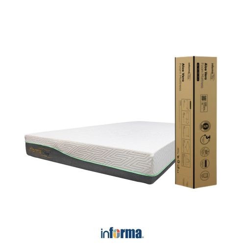 Terlaris Informa Sleep 160X200X20 Cm Aloe Vera Kasur Busa Premium