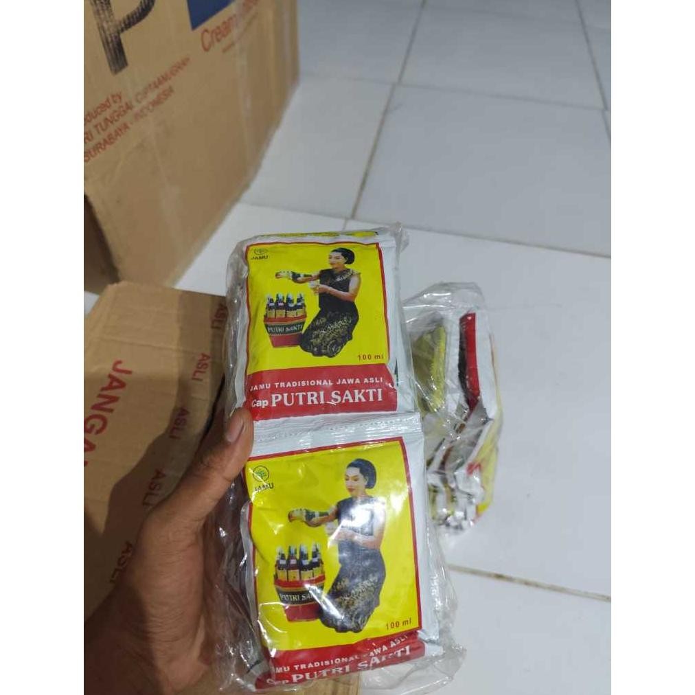 

[Paket Hemat] Jamu Tradisional Cap Putri Sakti 1 Karton 100Ml - Termurah
