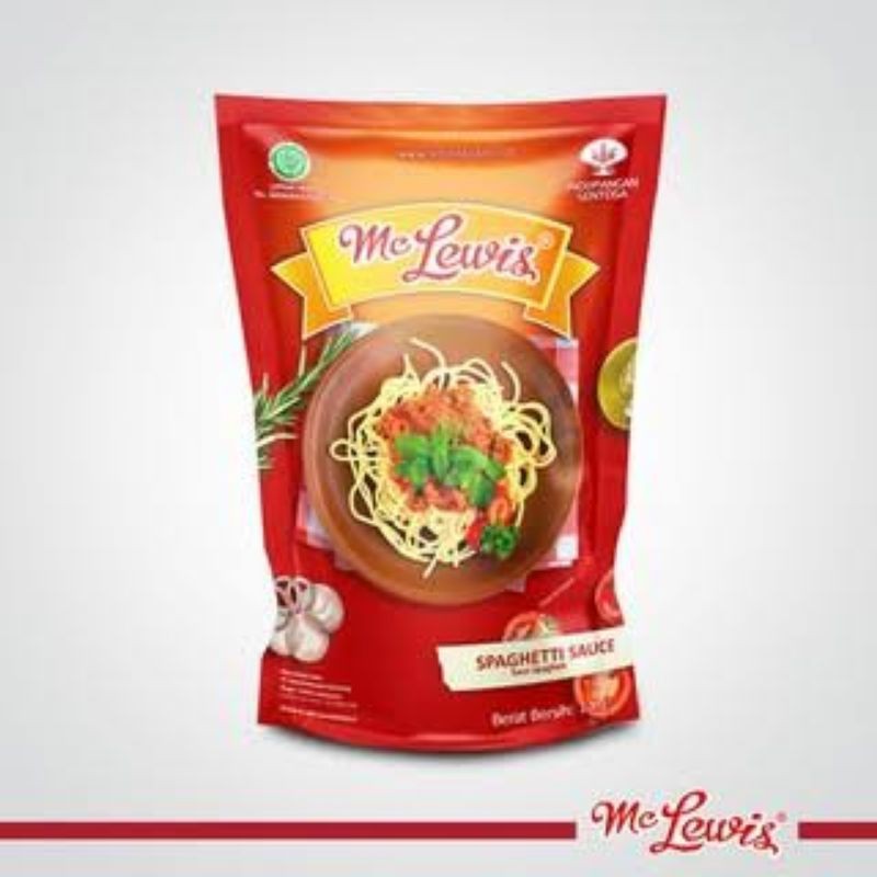 

Mc lewis SPAGHETTI sauce 1kg