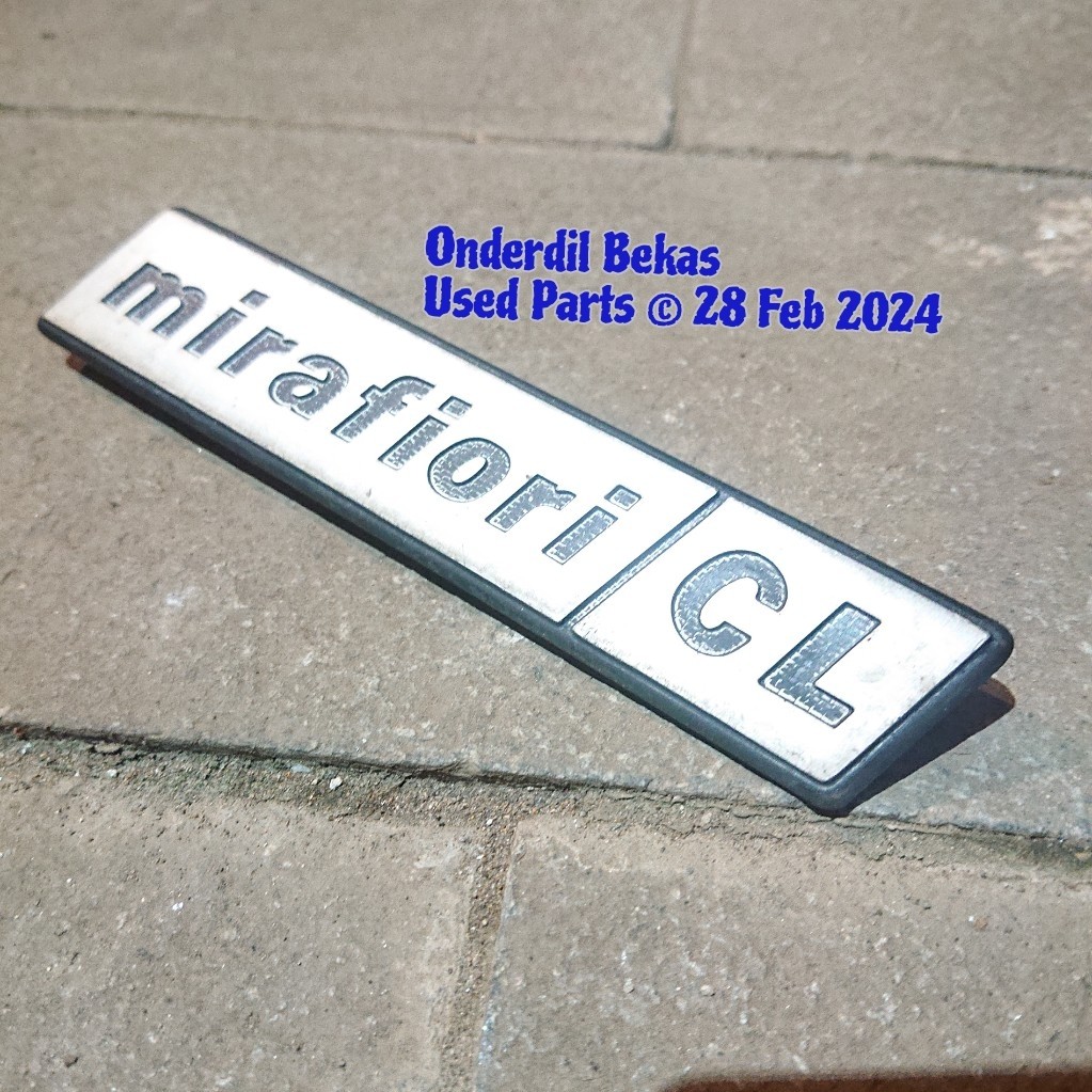 emblem fiat mirafiori cl