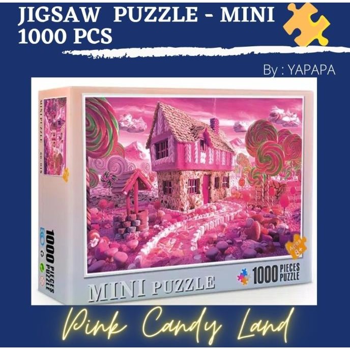 Jigsaw Puzzle Mini 1000 pcs - CANDYLAND. adult mini puzzle dewasa