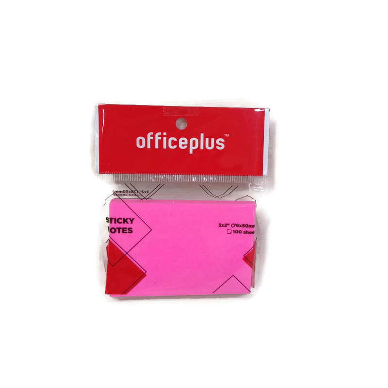 

Gramedia Cirebon - OFFICE-P STICKY NOTE 3X2` 100SHT NEON PINK