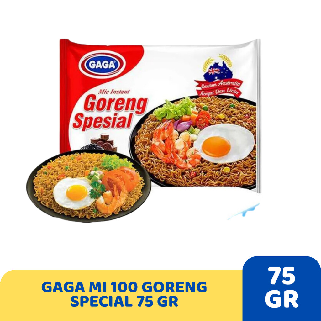 

GAGA MI 100 GORENG SPECIAL 75 GR