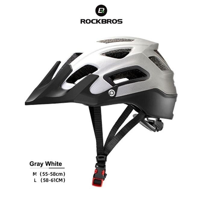 ROCKBROS HC65 Bike Ultralight Helmet Helm Sepeda AY WHITE