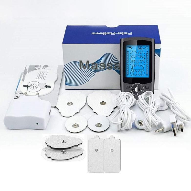Premium 24 Mode Tens Terapi Pijat Tens Listrik Stimulasi Listrik Otot Dan Saraf Digital High Quality