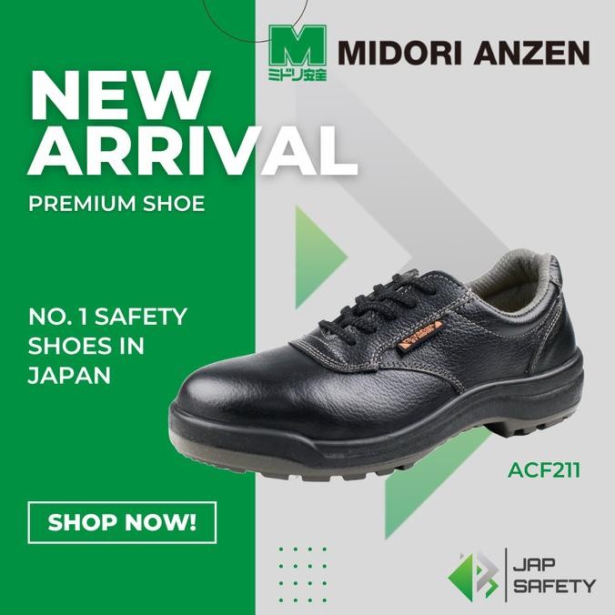 Sale Midori Anzen Acf211 Sepatu Safety / Safety Shoes