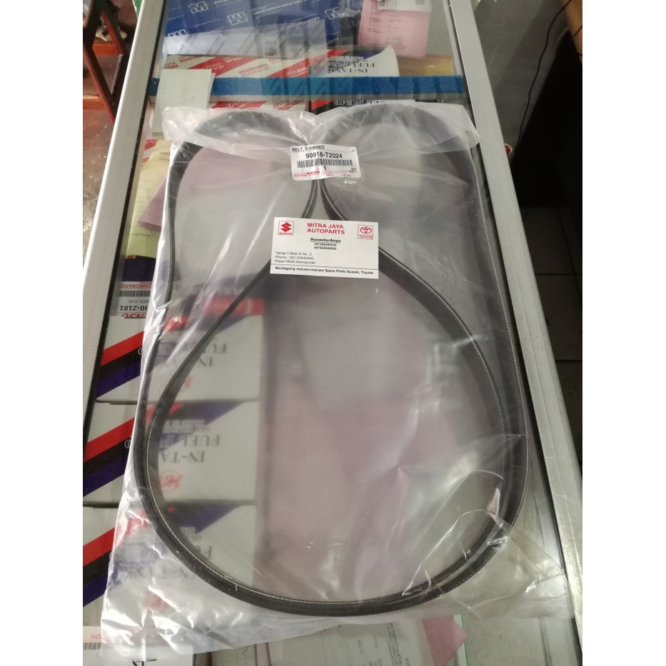Fan belt fanbelt vanbelt innova inova Fortuner Hilux Bensin asli ori