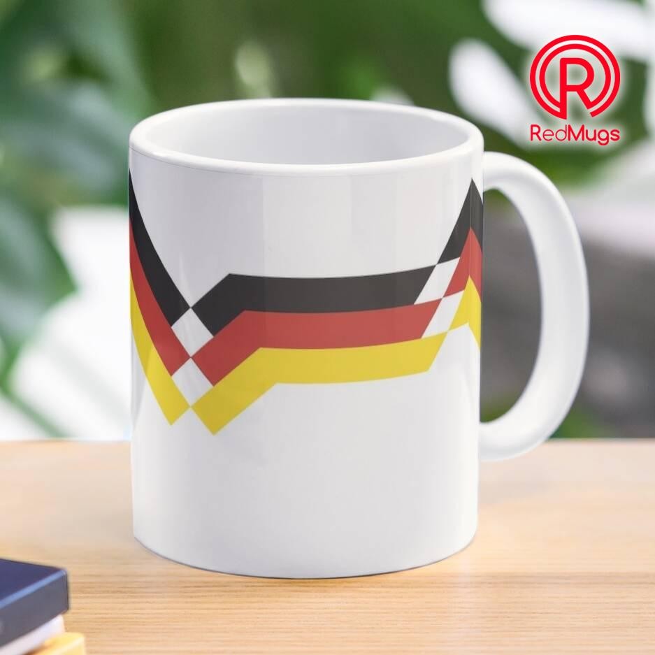 Gelas Mug Germany 1990 World Cup Home Kit Classic Mug