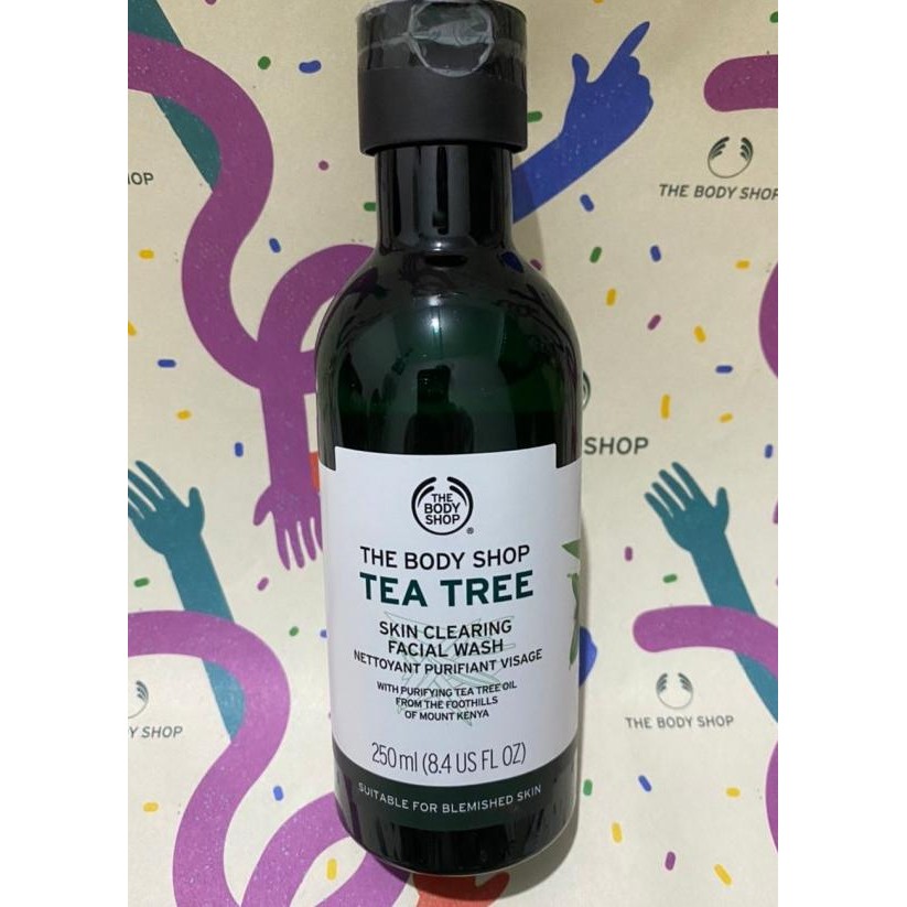 The Body Shop Facial Wash Tea Tree